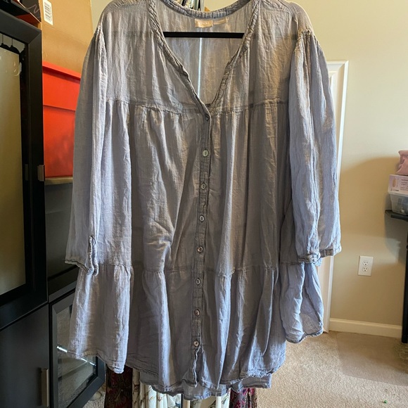 eshakti Tops - 6x 7x Eshakti custom tissue voile tunic